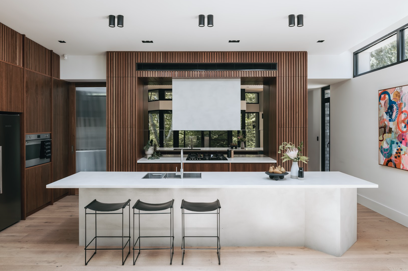 Custom home interior